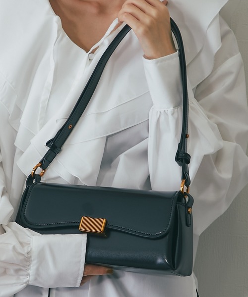 ANOTHER S（アナザーエス）の「ミニ ショルダー バッグ（ショルダーバッグ・レディース・ワインレッド/アイボリー/ブラック・FREE）」の4枚目の写真