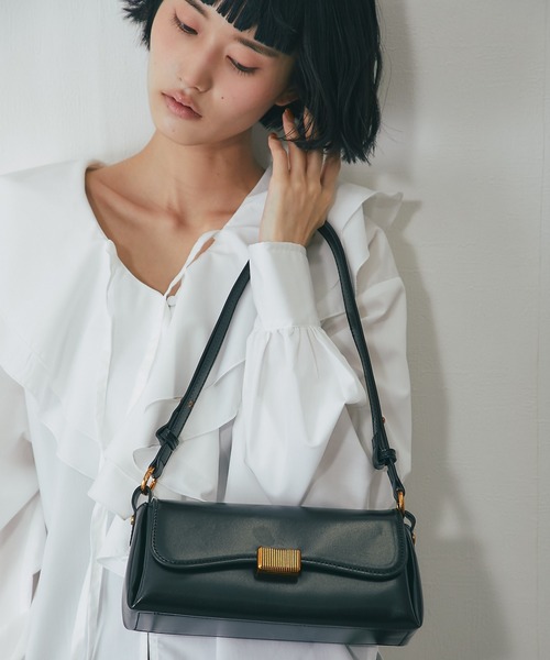 ANOTHER S（アナザーエス）の「ミニ ショルダー バッグ（ショルダーバッグ・レディース・ワインレッド/アイボリー/ブラック・FREE）」の12枚目の写真