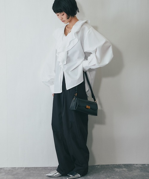 ANOTHER S（アナザーエス）の「ミニ ショルダー バッグ（ショルダーバッグ・レディース・ワインレッド/アイボリー/ブラック・FREE）」の13枚目の写真