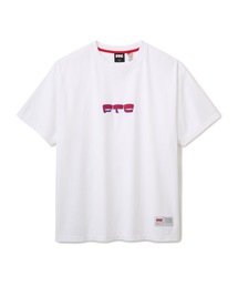 FTC 白 赤ロゴ FTC エフティーシー LOGO MEDIUM RED/WHITE ステッカー シール