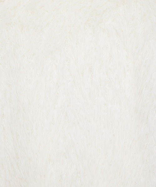 ME COUTURE（ミークチュール）の「Poodle エコファーコート（その他アウター・レディース・モカ/オフホワイト・FREE）」の21枚目の写真