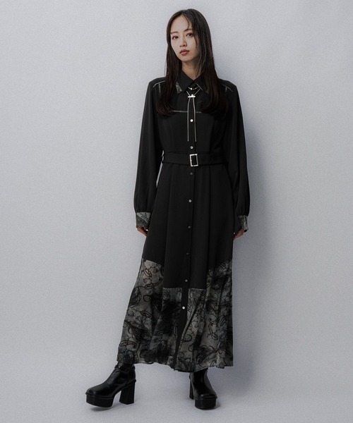 HARE（ハレ）の「アソートキリカエダブルカラーワンピース(HARE