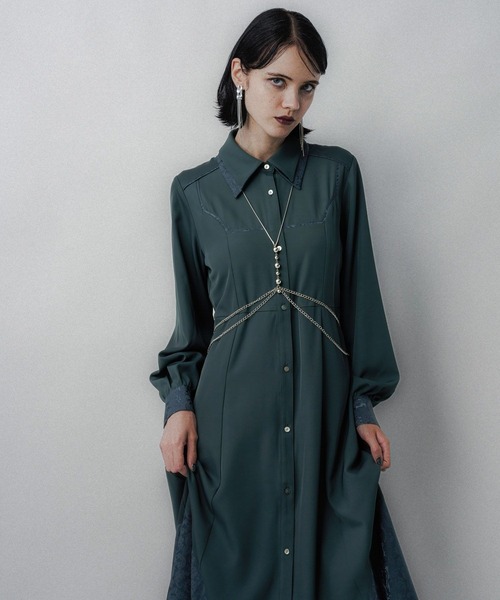 ❣️【プロセカ×ZOZOTOWN】❣️キリカエプリントツケエリワンピース　HARE❣️ HARE（ハレ）の「プロジェクトセカイ x ZOZOTOWN キリカエ