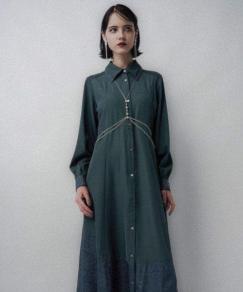 セール】アソートキリカエダブルカラーワンピース(HARE)（ワンピース