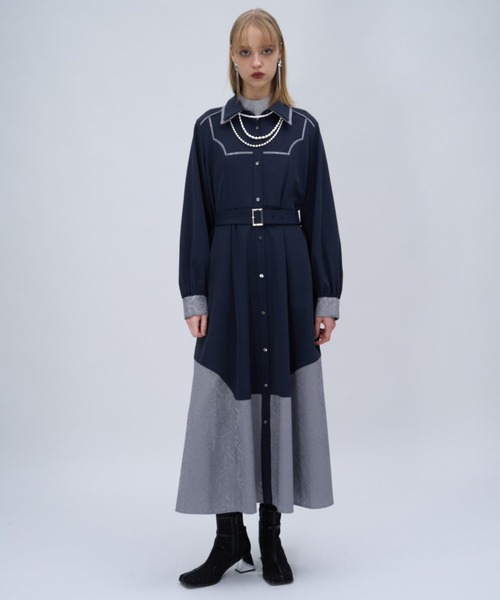 アソートキリカエダブルカラーワンピース(HARE)(ワンピース)|HARE アソートキリカエダブルカラーワンピース(HARE)(ワンピース)|HARE