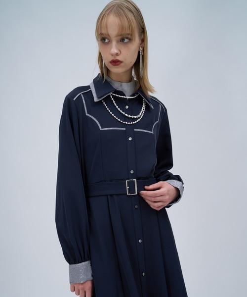 アソートキリカエダブルカラーワンピース(HARE)（ワンピース）｜HARE