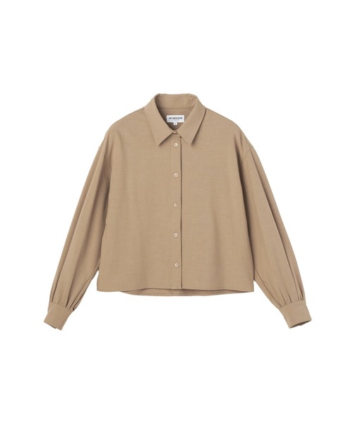 McGREGOR(マックレガー)の「ウール混ブラウス(シャツ/ブラウス・レディース・キャメル/チャコールグレー・L/M)」の12枚目の写真