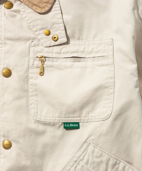 L.L.Bean（エルエルビーン）の「【JAPAN EDITION】ビーンズ・フィールド・コート、インサレーテッド（その他アウター・レディース・グリーン系/ベージュ/アイボリー・MEDIUM）」の7枚目の写真