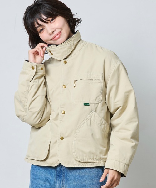 L.L.Bean（エルエルビーン）の「【JAPAN EDITION】ビーンズ・フィールド・コート、インサレーテッド（その他アウター・レディース・グリーン系/ベージュ/アイボリー・MEDIUM）」の20枚目の写真