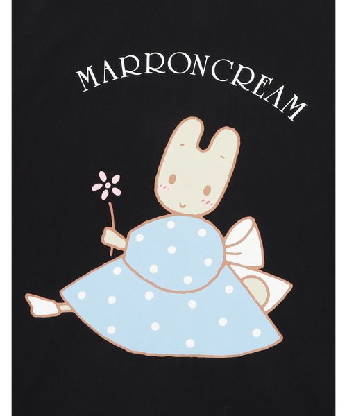 Little sunny bite(リトルサニーバイト)の「【8】【it】【Little Sunny Bite】MARRONCREAM x little sunny bite long tee(Tシャツ/カットソー・レディース・ブラック/ブルー/ホワイト・MEDIUM/SMALL)」の10枚目の写真