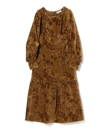 Ray BEAMS | RBS / ジャガード ベルベット ワンピース(ワンピース)