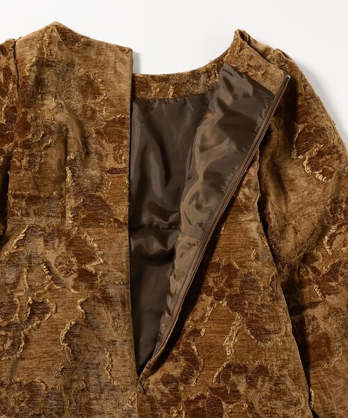 RBS / ジャカード ベルベット ワンピース（ワンピース）｜Ray