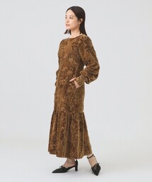 RBS（アールビーエス）の「RBS / ジャカード ベルベット ワンピース（ワンピース）」