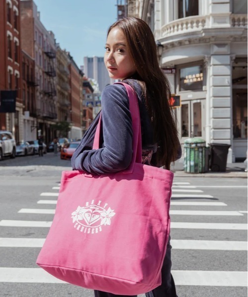 rosy monster ロゴハンドル トートバッグ rosy monster ロゴハンドル トートバッグ