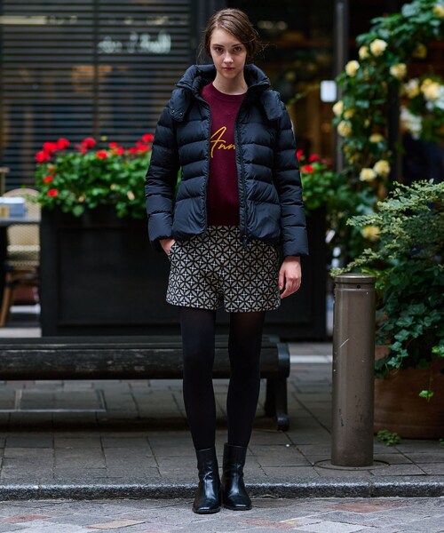 DRESSTERIOR（ドレステリア）の「ホワイトグースライトダウン（ダウンジャケット/コート・レディース・ブラック・34/36/38）」の4枚目の写真