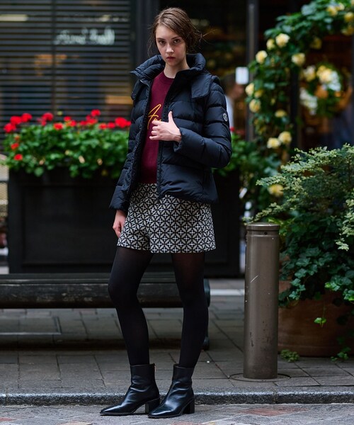 DRESSTERIOR（ドレステリア）の「ホワイトグースライトダウン（ダウンジャケット/コート・レディース・ブラック・34/36/38）」の5枚目の写真