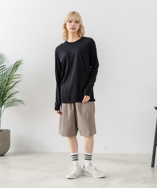 HANES(ヘインズ)の「【HANES/ヘインズ】【日本人の体型に合わせたシルエットで絶妙なフィット感】JAPANFITクルーネック Tシャツ 長袖 アソートセット H5440(Tシャツ/カットソー・メンズ・ホワイト・MEDIUM/SMALL/X-LARGE/LARGE)」の21枚目の写真