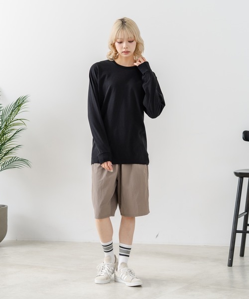 HANES(ヘインズ)の「【HANES/ヘインズ】【日本人の体型に合わせたシルエットで絶妙なフィット感】JAPANFITクルーネック Tシャツ 長袖 アソートセット H5440(Tシャツ/カットソー・メンズ・ホワイト・MEDIUM/SMALL/X-LARGE/LARGE)」の22枚目の写真