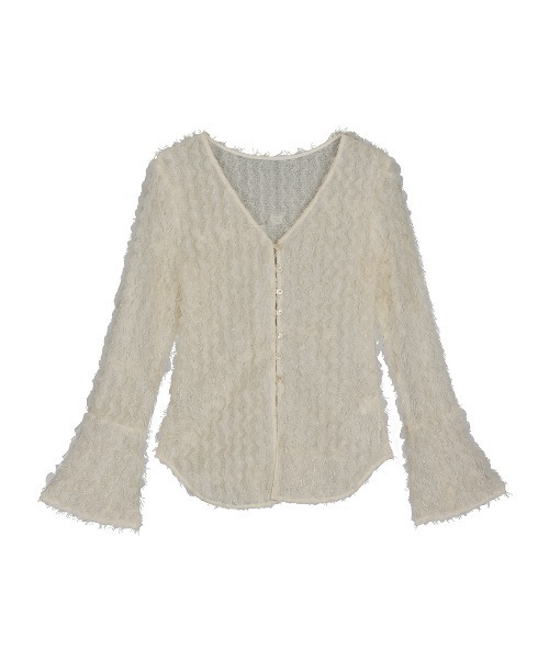 トップス FURYL JACQUARD TOP Ameri vintage FURYL JACQUARD TOP（シャツ/ブラウス）｜Ameri（アメリ）の