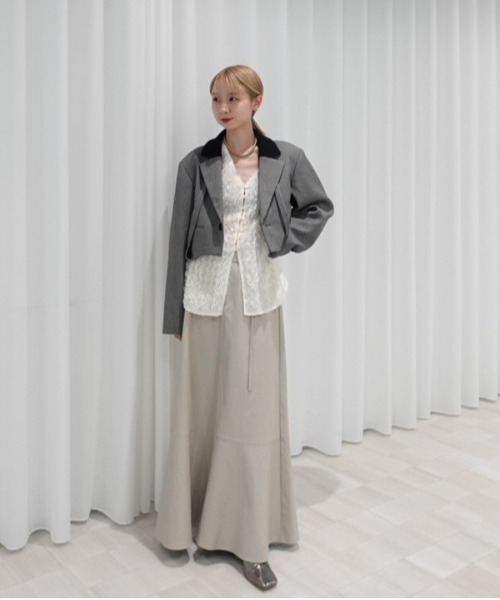 FURYL JACQUARD TOP（シャツ/ブラウス）｜Ameri（アメリ）の