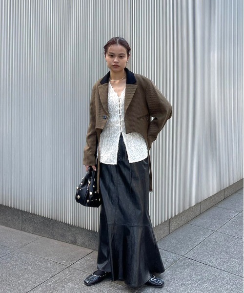 FURYL JACQUARD TOP（シャツ/ブラウス）｜Ameri（アメリ）の