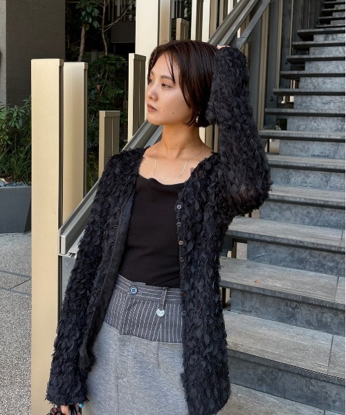 FURYL JACQUARD TOP（シャツ/ブラウス）｜Ameri（アメリ）の