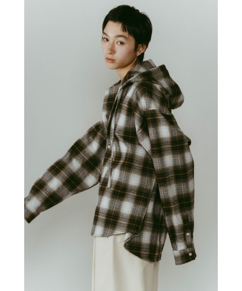 hooded over shirts(unisex)（Tシャツ/カットソー）｜Knuth Marf