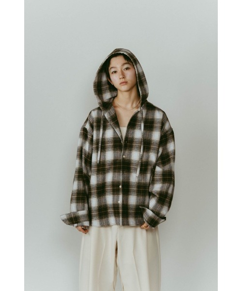 hooded over shirts(unisex)（Tシャツ/カットソー）｜Knuth Marf