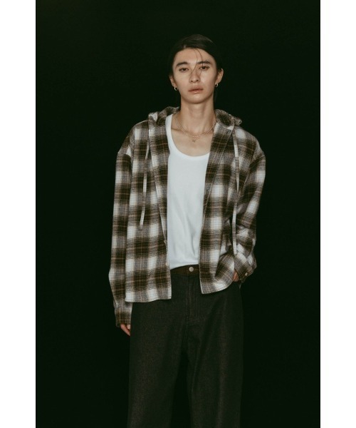 hooded over shirts(unisex)（Tシャツ/カットソー）｜Knuth Marf