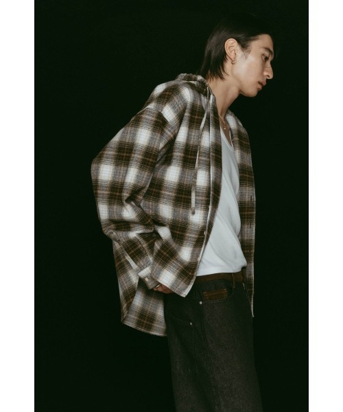 hooded over shirts(unisex)（Tシャツ/カットソー）｜Knuth Marf