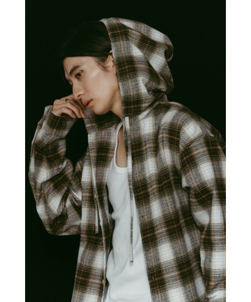 hooded over shirts(unisex)（Tシャツ/カットソー）｜Knuth Marf