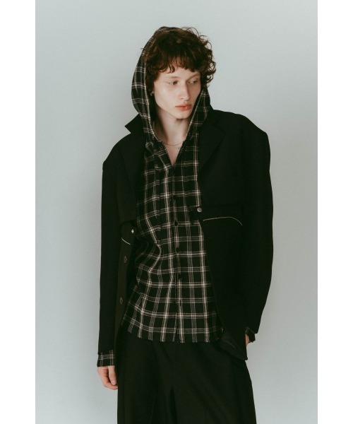 hooded over shirts(unisex)（Tシャツ/カットソー）｜Knuth Marf