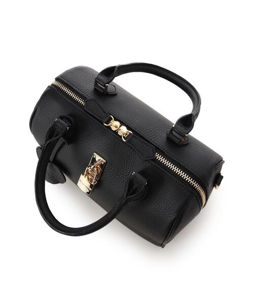 Samantha Thavasa(サマンサタバサ)の「サマンサ レディ パドロック ボストンバッグ(ハンドバッグ・レディース・オフホワイト/ブラック/ピンク/グレイッシュベージュ・FREE)」の7枚目の写真