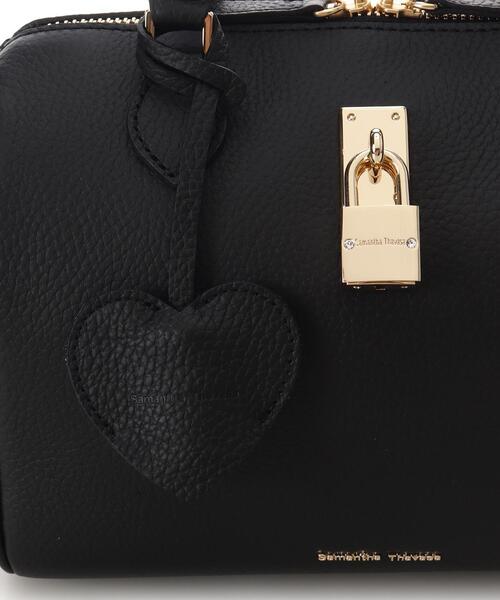 Samantha Thavasa(サマンサタバサ)の「サマンサ レディ パドロック ボストンバッグ(ハンドバッグ・レディース・オフホワイト/ブラック/ピンク/グレイッシュベージュ・FREE)」の9枚目の写真