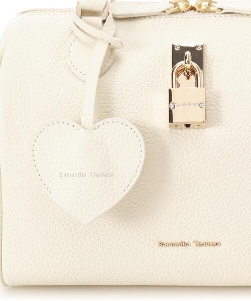 Samantha Thavasa(サマンサタバサ)の「サマンサ レディ パドロック ボストンバッグ(ハンドバッグ・レディース・オフホワイト/ブラック/ピンク/グレイッシュベージュ・FREE)」の15枚目の写真