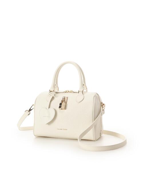 Samantha Thavasa(サマンサタバサ)の「サマンサ レディ パドロック ボストンバッグ(ハンドバッグ・レディース・オフホワイト/ブラック/ピンク/グレイッシュベージュ・FREE)」の16枚目の写真