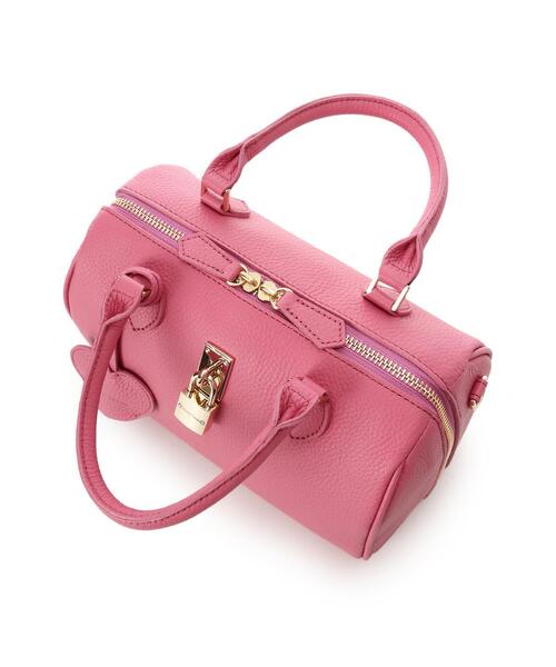 Samantha Thavasa(サマンサタバサ)の「サマンサ レディ パドロック ボストンバッグ(ハンドバッグ・レディース・オフホワイト/ブラック/ピンク/グレイッシュベージュ・FREE)」の19枚目の写真