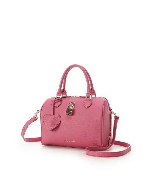 Samantha Thavasa(サマンサタバサ)の「サマンサ レディ パドロック ボストンバッグ(ハンドバッグ・レディース・オフホワイト/ブラック/ピンク/グレイッシュベージュ・FREE)」の22枚目の写真