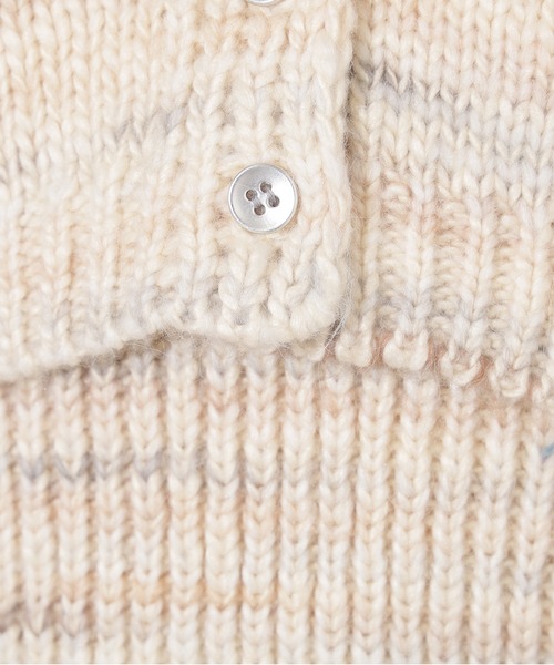 N.(N. Natural Beauty Basic)(エヌエヌナチュラルビューティーベーシック)の「ミックスカラーチュニック&ショートカーディガン(アンサンブル・レディース・チャコールグレー/ベージュ・MEDIUM)」の22枚目の写真