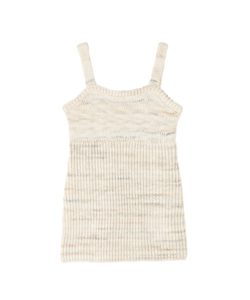 セール】ミックスカラーチュニック＆ショートカーディガン