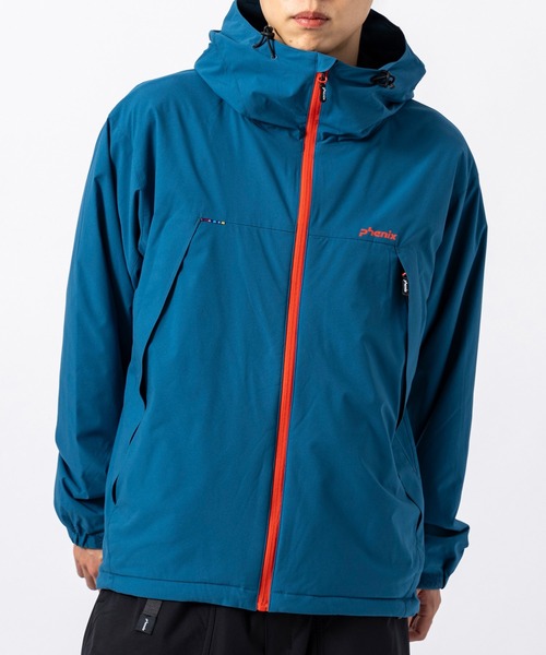 phenix outdoor(フェニックスアウトドア)の「phenix outdoor(フェニックスアウトドア)マイクロリップストップ ハイスペック アウトドア マウンテンパーカー(吸水速乾/撥水性)(マウンテンパーカー・メンズ・ダークグリーン/ダークブルー/チャコール・M/L/XL/S)」の3枚目の写真