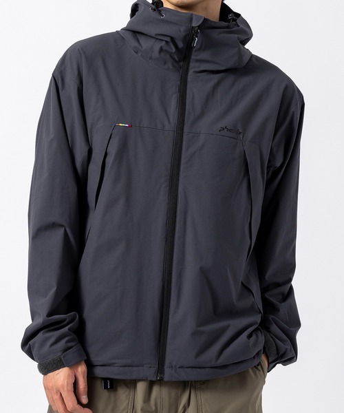 phenix outdoor(フェニックスアウトドア)の「phenix outdoor(フェニックスアウトドア)マイクロリップストップ ハイスペック アウトドア マウンテンパーカー(吸水速乾/撥水性)(マウンテンパーカー・メンズ・ダークグリーン/ダークブルー/チャコール・M/L/XL/S)」の14枚目の写真