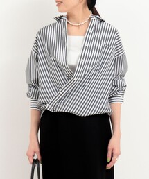 MICO COULIER | ブロードストライプ 3wayシャツ(シャツ/ブラウス)
