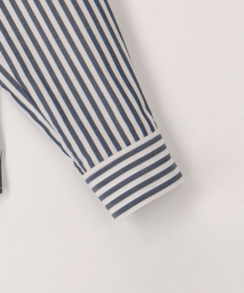 MICO COULIER(ミコクリエ)の「ブロードストライプ 3wayシャツ(シャツ/ブラウス・レディース・ブラック系その他/ブルー系その他・38)」の19枚目の写真