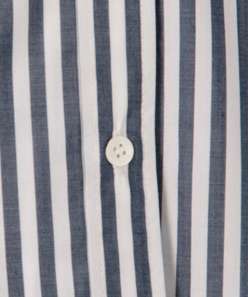 MICO COULIER(ミコクリエ)の「ブロードストライプ 3wayシャツ(シャツ/ブラウス・レディース・ブラック系その他/ブルー系その他・38)」の13枚目の写真