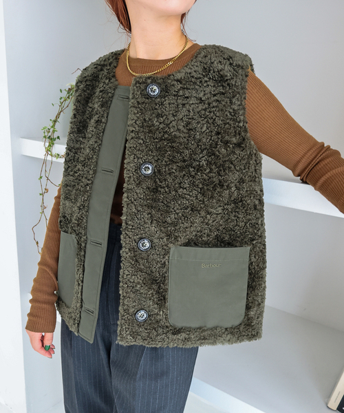 さんぱつや　Barbour/バブアー別注　kintra liner　グレー Spick & Span｜《追加》Barbour/バブアー 別注kintra liner | Rakuten