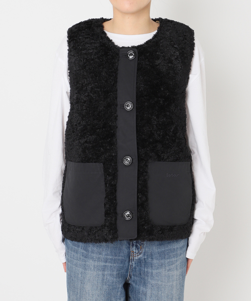 Spick & Span（スピックアンドスパン）の「《追加》Barbour/バブアー 別注kintra liner（その他アウター・レディース・ブラック/カーキ/アイボリー・MEDIUM）」の12枚目の写真