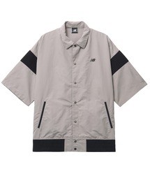 New Balance（ニューバランス）の「NEW BALANCE MET24 Short Sleeve Shirts Jacket AMJ55004（ブルゾン）」