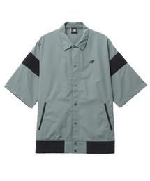 New Balance（ニューバランス）の「NEW BALANCE MET24 Short Sleeve Shirts Jacket AMJ55004（ブルゾン）」