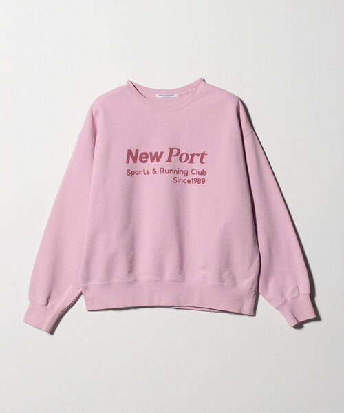 コットン裏毛 ロゴスウェット プルオーバー（スウェット